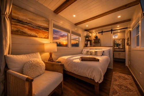 Tiny Home on the Boardwalk | Walk to the Beach