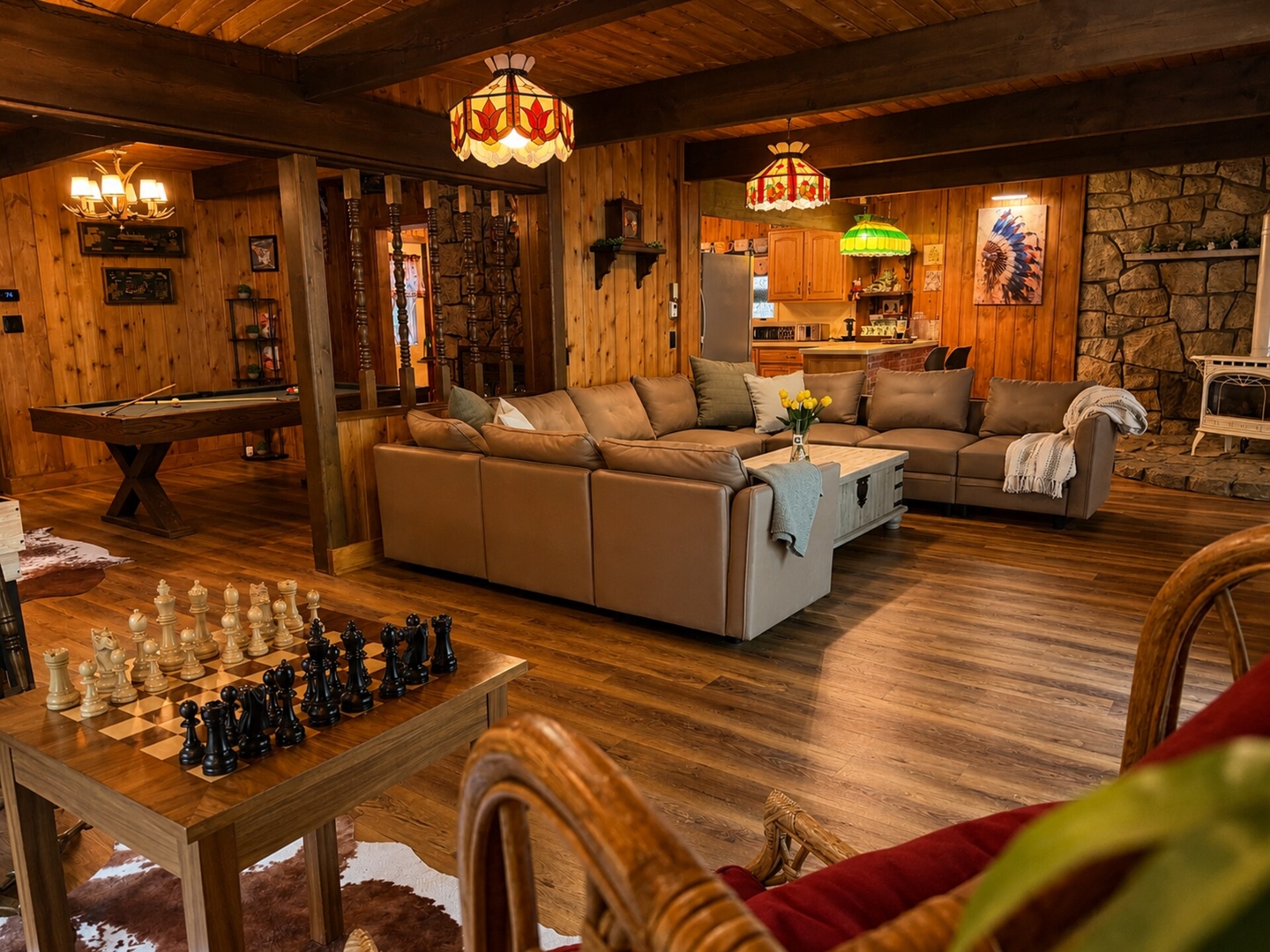 Grand River Cabin | Fire Pit | Deck | Pool Table — photo 4