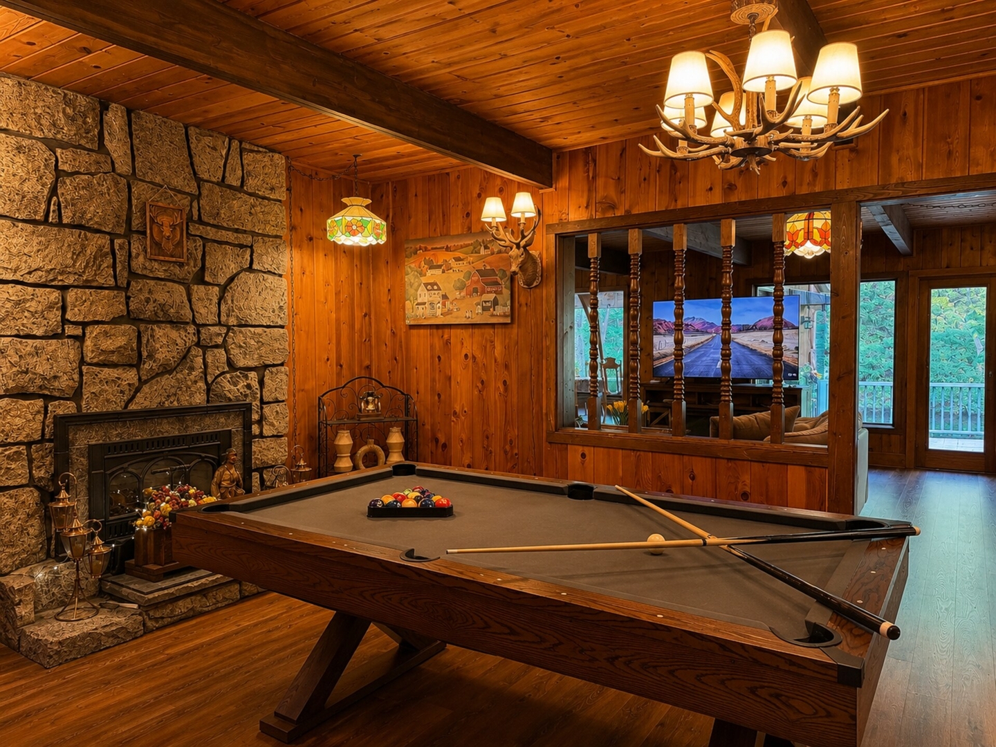 Grand River Cabin | Fire Pit | Deck | Pool Table — photo 5