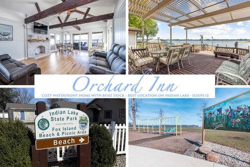 WATERFRONT❤️Orchard Inn❤️Walk 2 Beach/Park/Rentals