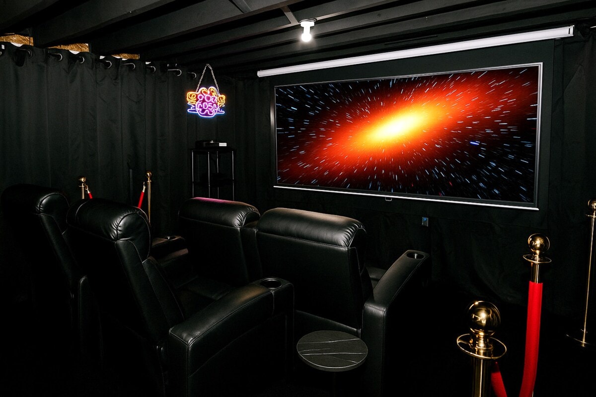 Gym, Game Room & Theater