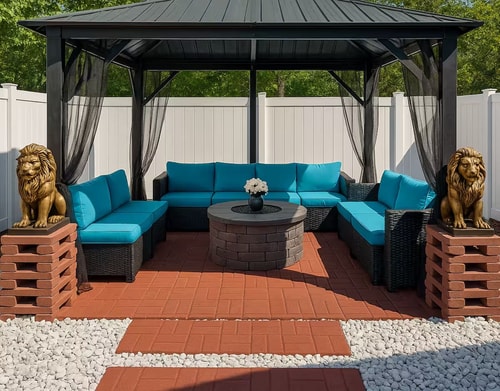 BBQ Grill • Screened Porch • Gazebo • Pet Friendly