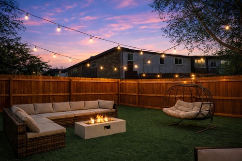 7BR • Fire Pit • Huge Private Backyard and Patio