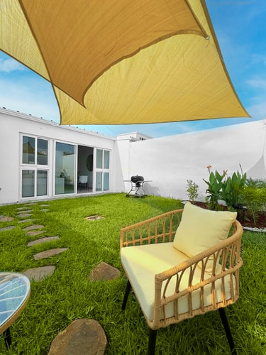 Resort-Style Pool + Gated Community • Private Yard
