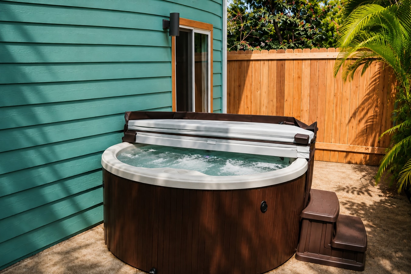 Private Hot Tub & Lanai + Full Kitchen