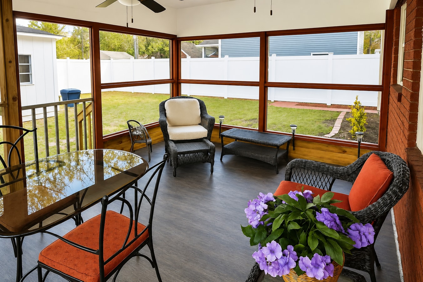 Screened Porch, Gazebo & BBQ · 2