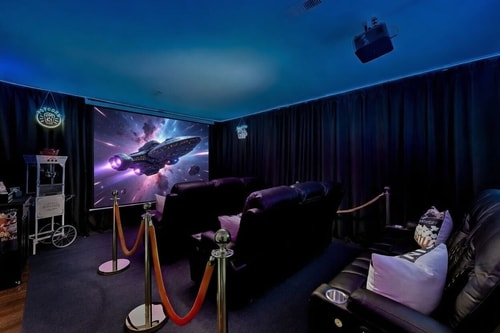 Arcade • Theater • Gym • Office • Sleeps 15