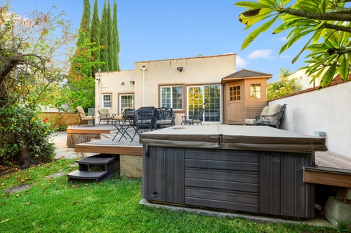 Beverly Hills Home + Guest House • Hot Tub