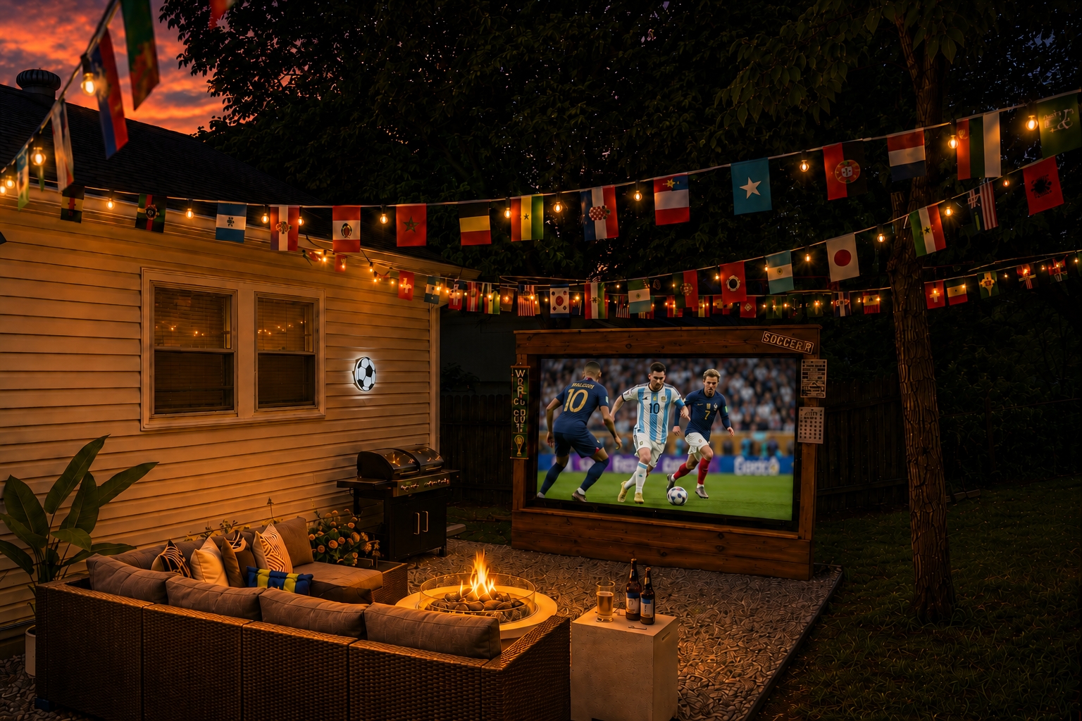 Outdoor Cinema • Fire Pit • Grill • Board Games - 堪薩斯