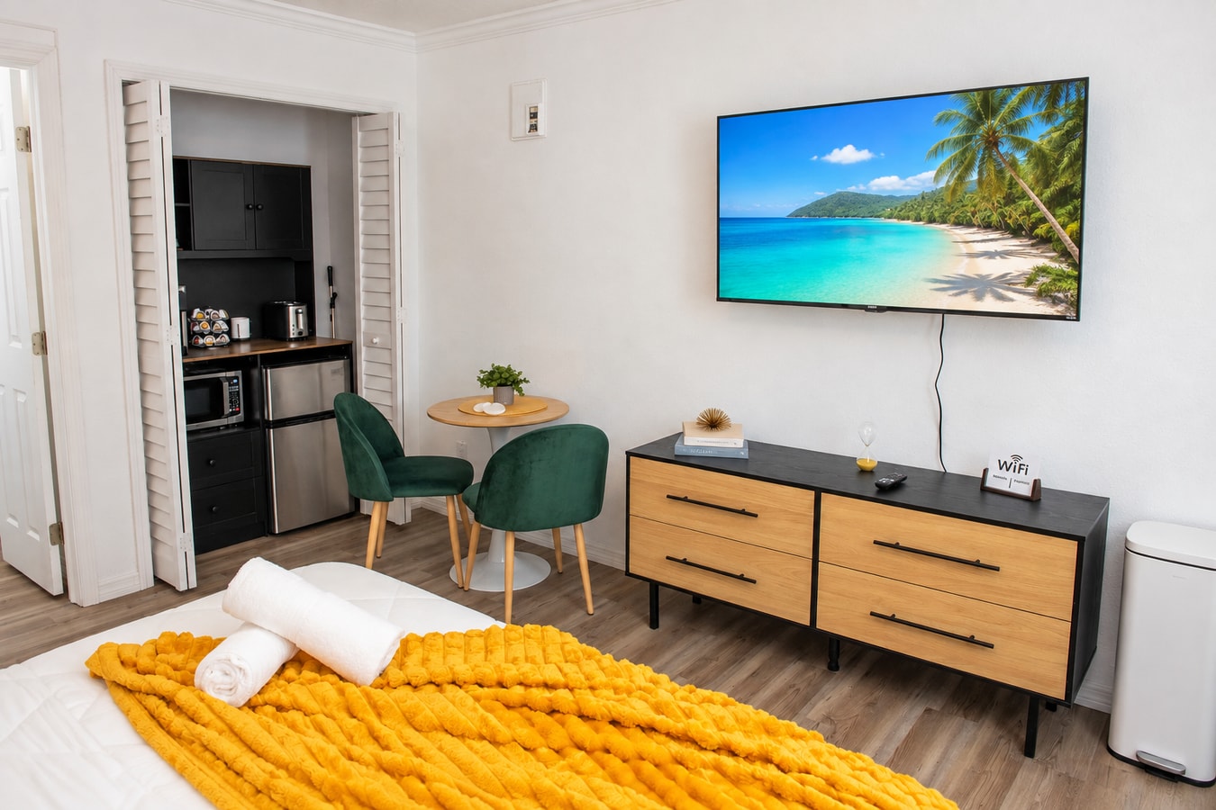 Studio by the Beach & King Bed + BBQ Grill · 3
