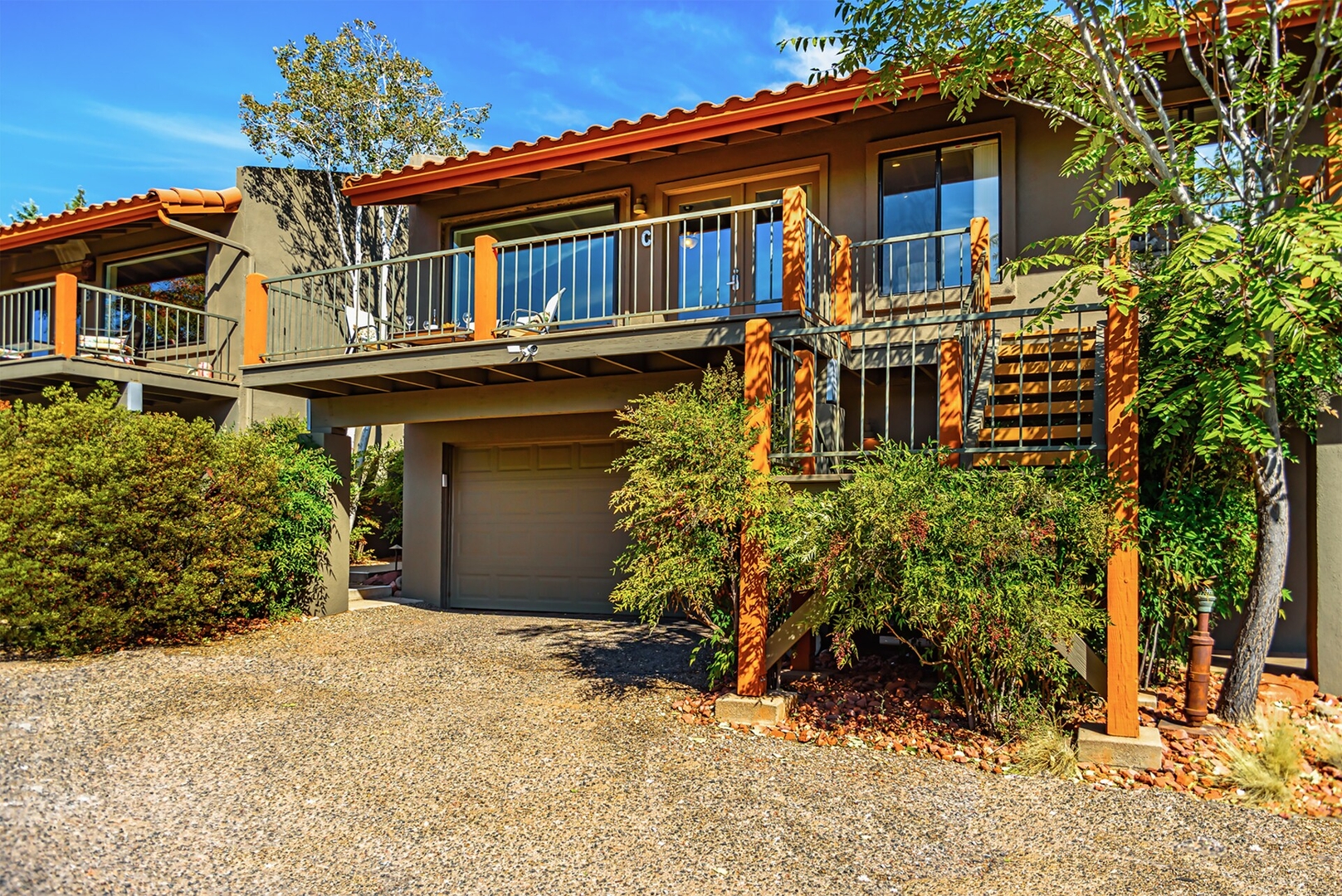 Unit C - Cardinal Villa @ Uptown View Villas 4 Vista Ridge Sedona