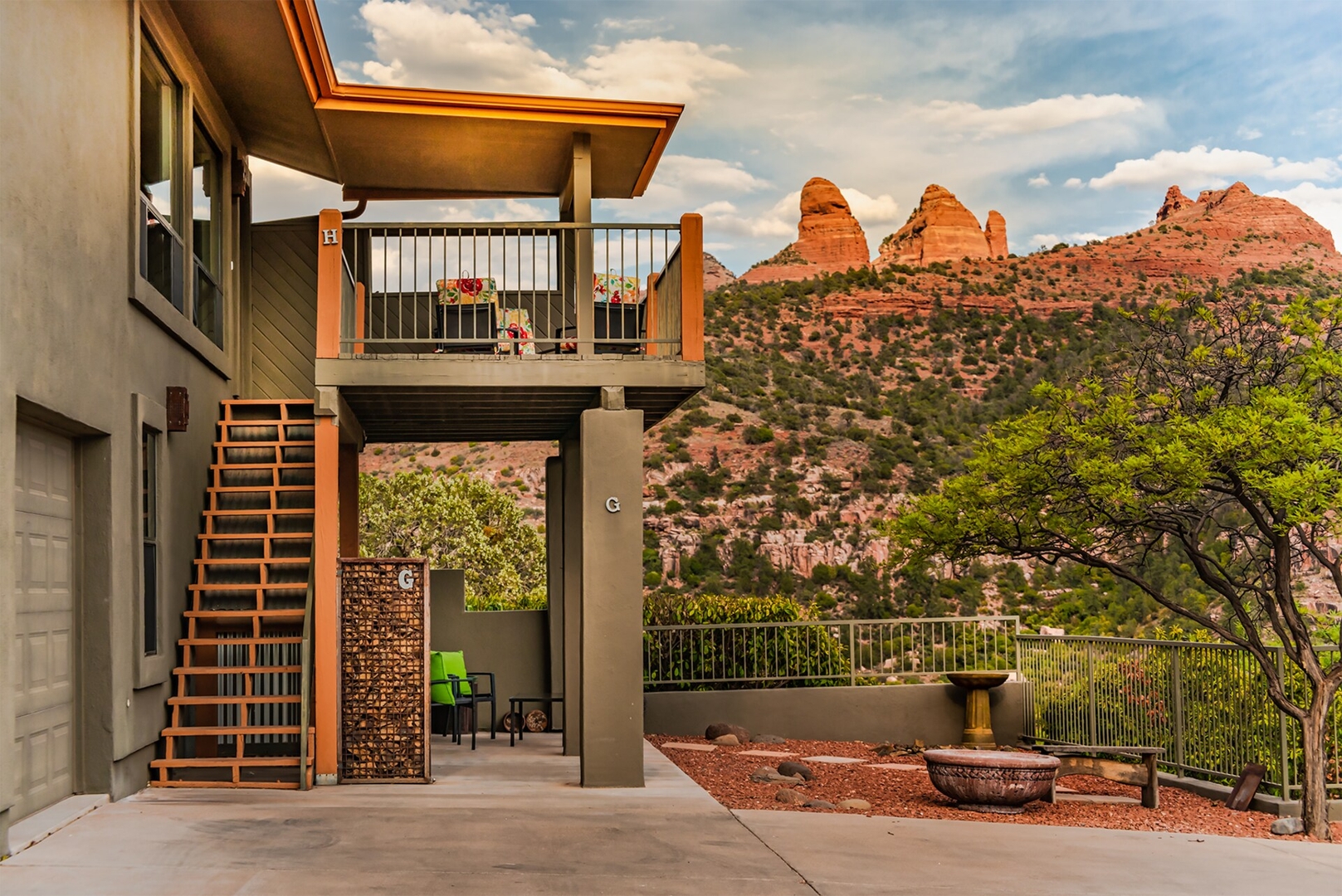 Unit G - Gilded Quail Villa @ Uptown View Villas 18 Vista Ridge Sedona