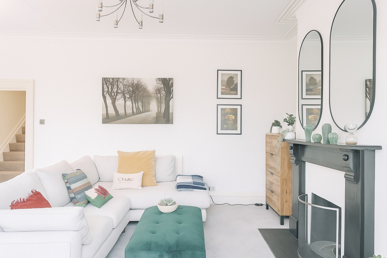 The Pontcanna Emerald | Free Parking | 3 Beds in 197 Cathedral Road CF11 9PN - Property image 9 - VivreStays