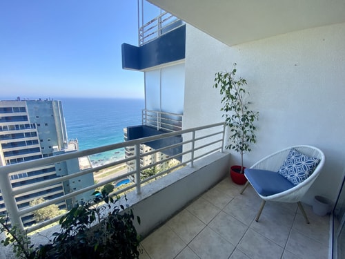 2D/1B Euromarina II at Cochoa Beach - Reñaca 19 BUHO Property