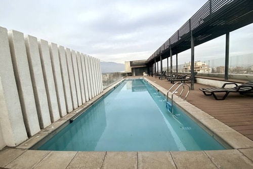 2D/2B Luminous Apartment with Terrace - Las Condes 43 Buho Property