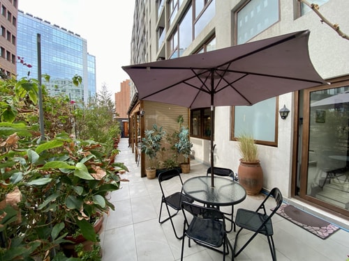 2D/2B Luminous Apartment with Terrace - Las Condes 32 Buho Property