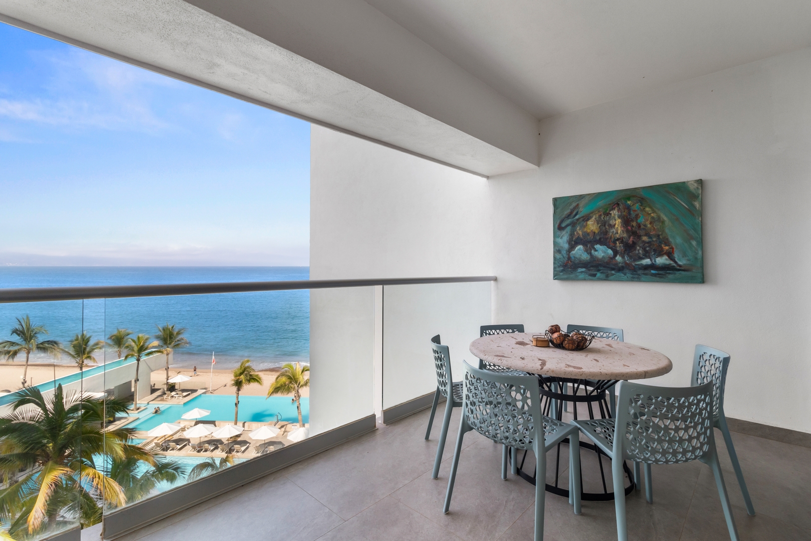 Dream Terrace: Frontal Ocean View and Sunsets 11 VIDA CORAL