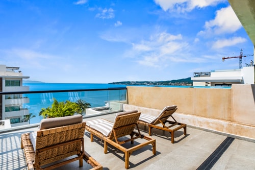 A una cuadra de la playa en Bucerías.