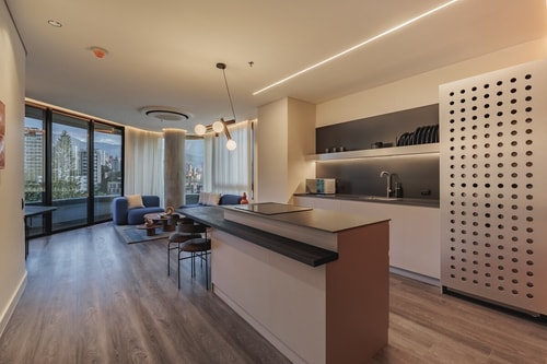 Nock Building Two-Bedroom 401 Bath tubs