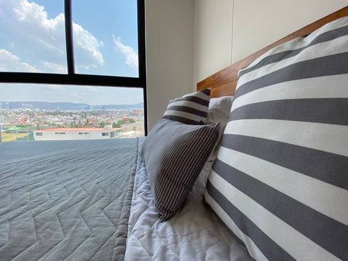 LATITUD 1B304 Terrace, Pool | Central - Comfort 20 Destyna