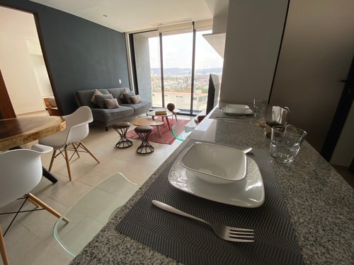 LATITUD 1B304 Terrace, Pool | Central - Comfort 12 Destyna