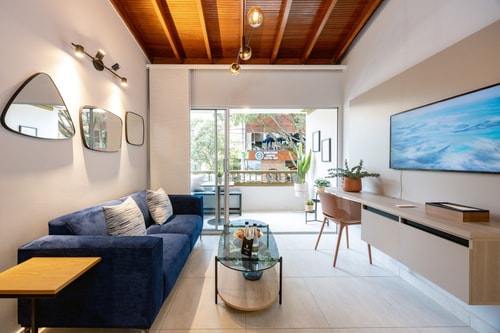 Modern 2BR Apartment w/ A/C | Laureles 4 My Places