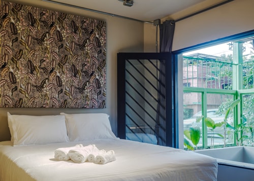 Central loft  Manila with A/C  Wifi 7 My Places