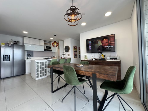 Elegant 3BR Apt w/ Panoramic Views | Envigado 1 My Places
