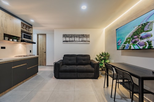 Modern 1BR | Jacuzzi & Sauna | Sabaneta 12 My Places