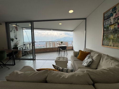 Elegant 3BR Apt w/ Panoramic Views | Envigado 43 My Places