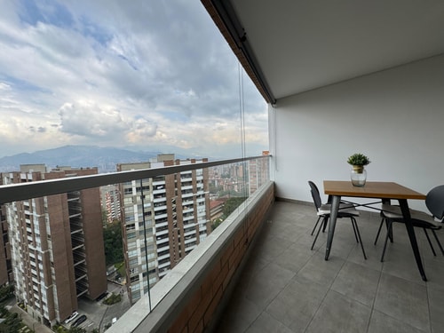 Elegant 3BR Apt w/ Panoramic Views | Envigado 9 My Places