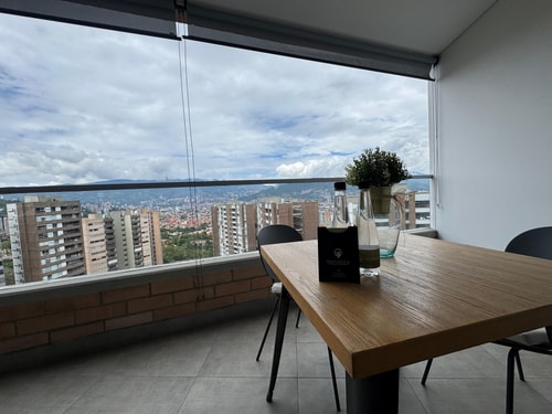 Elegant 3BR Apt w/ Panoramic Views | Envigado 12 My Places