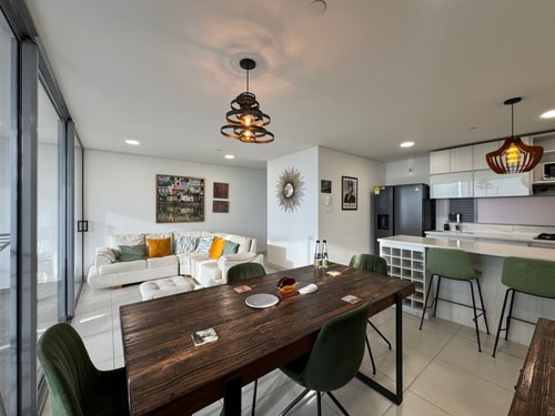 Elegant 3BR Apt w/ Panoramic Views | Envigado 11 My Places