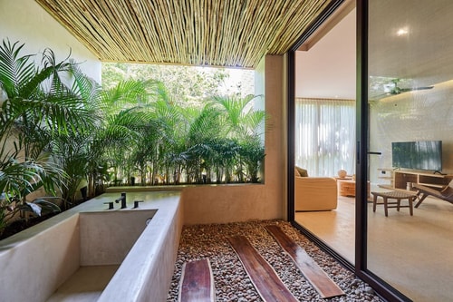 Mestiza 2BDR+bañera+SPA+yoga ALDEA ZAMA