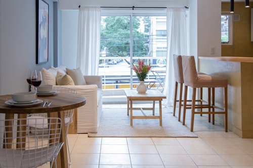 Colegiales View Studio with Pool & Balcony
