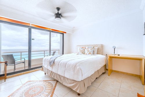 Oceanfront, 3 pools and beach just steps away!