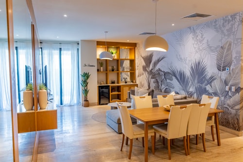 High-End Family Apt in Cancún W/Pools&Gym