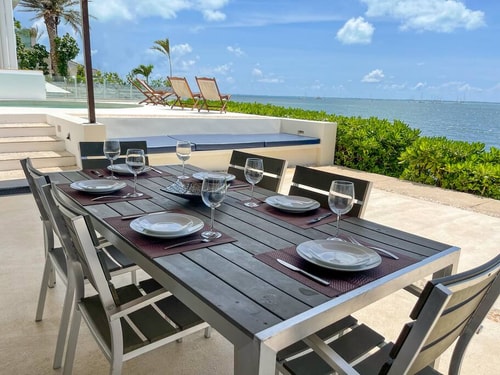 4BR Private Oceanfront Villa w/ Pool & Terrace 1 Solmar Rentals