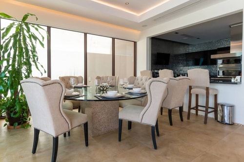 6BR Beachfront Private Luxury Villa 58 Solmar Rentals