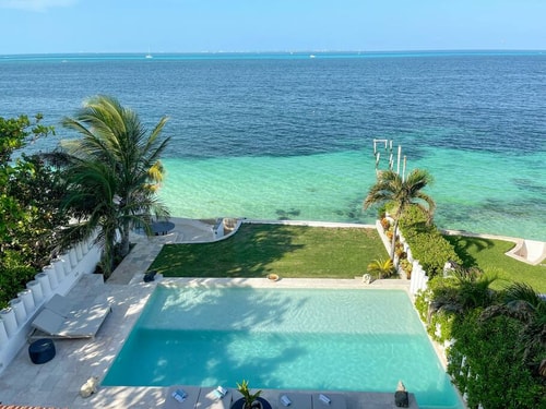 Luxury Beachfront Hotel Zone Villa w/ Private Pool 0 Solmar Rentals