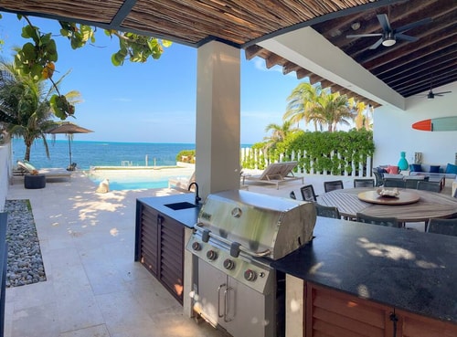 Luxury Beachfront Hotel Zone Villa w/ Private Pool 2 Solmar Rentals