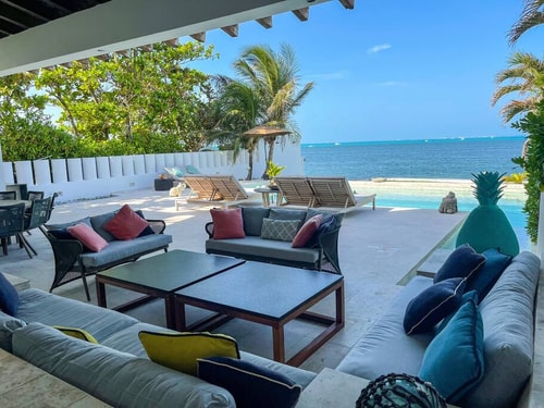 Luxury Beachfront Hotel Zone Villa w/ Private Pool 8 Solmar Rentals