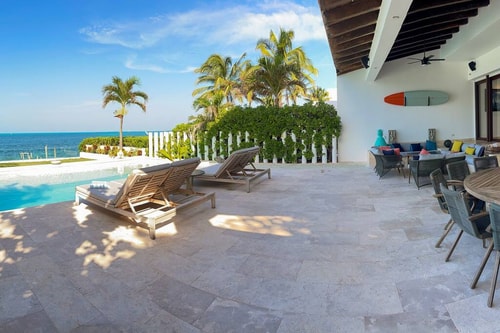Luxury Beachfront Hotel Zone Villa w/ Private Pool 9 Solmar Rentals