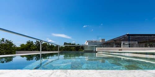 2BR Modern Condo w/ Pool & Terrace 1 Solmar Rentals