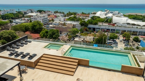 Beautiful & Central Apt w/ Infinity Pool Rooftop 5 Solmar Rentals