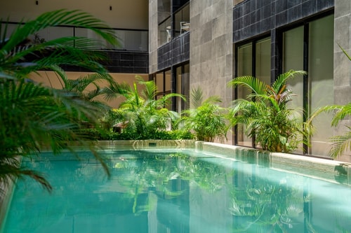 Beautiful & Central Apt w/ Infinity Pool Rooftop 19 Solmar Rentals