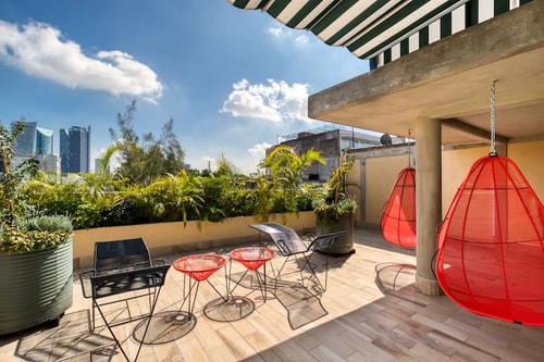 Condesa | Boho Style With Private Terrace