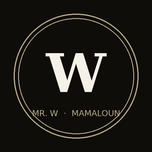 Mr W Mamaloun