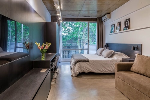 Estudio 4 pax con Cowork y Parrilla en Recoleta