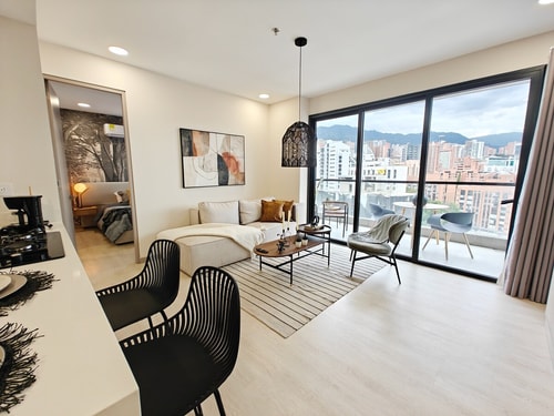 Luxury Scandinavian-style apartment | Ac | Balcony